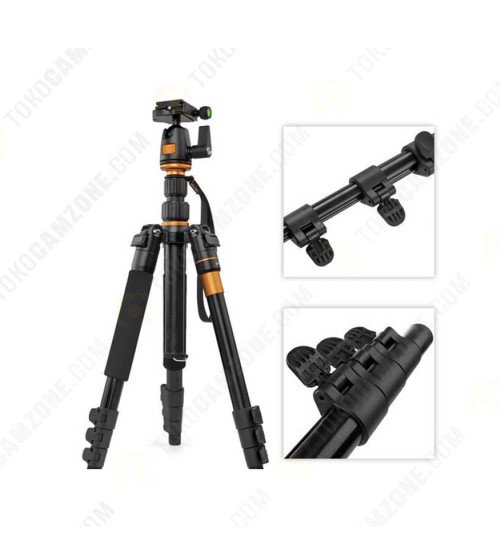 Beike Q-555 Tripod Professional QZSD